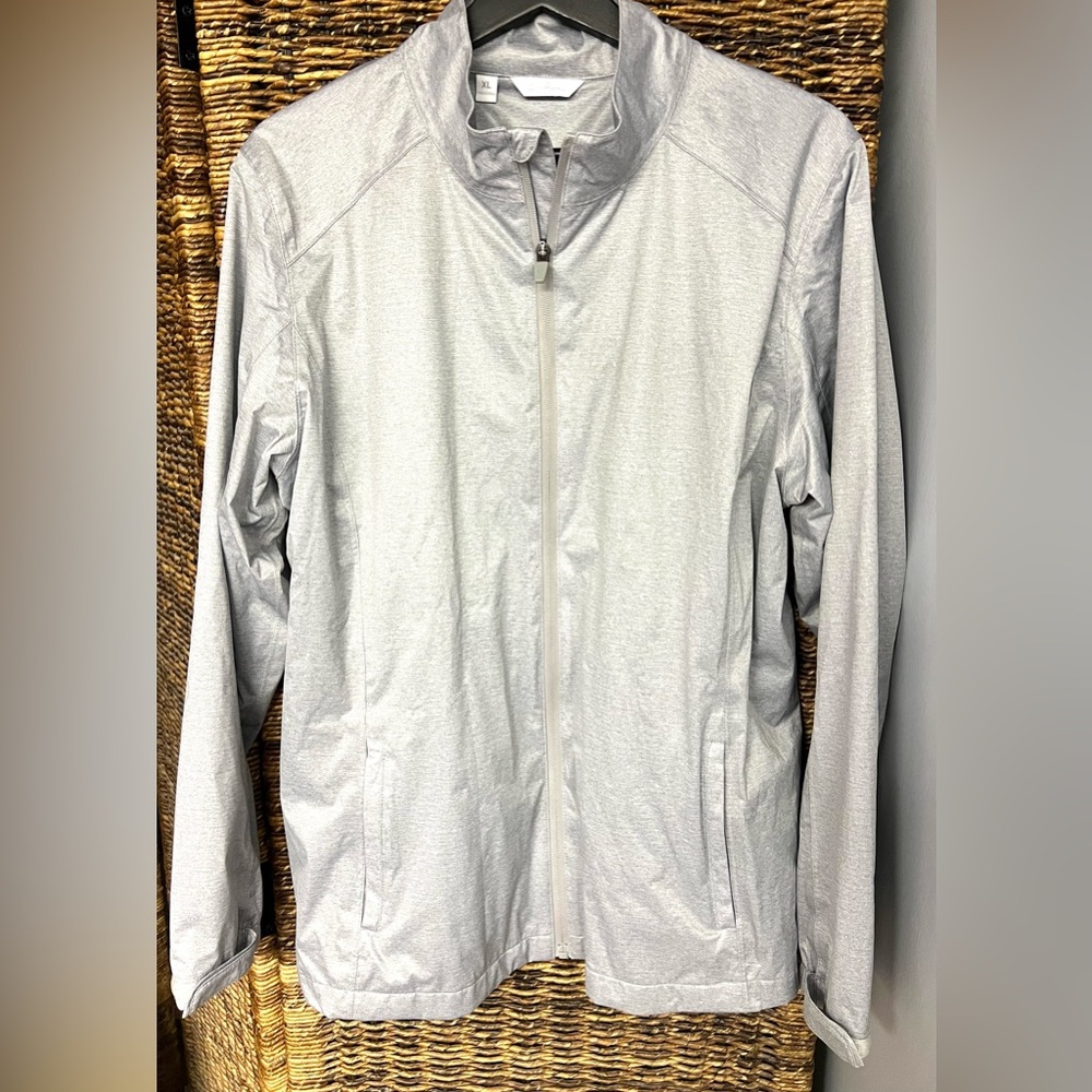 Lady Hagen- Lightweight Grey‎ Zip up jacket- Size:XL, Pre- Owned